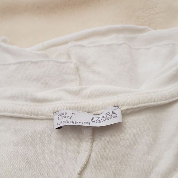 ZARA white top size Small - Picture 5 of 6